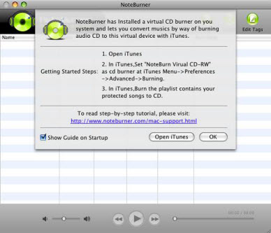 noteburner itunes drm audio converter registration code
